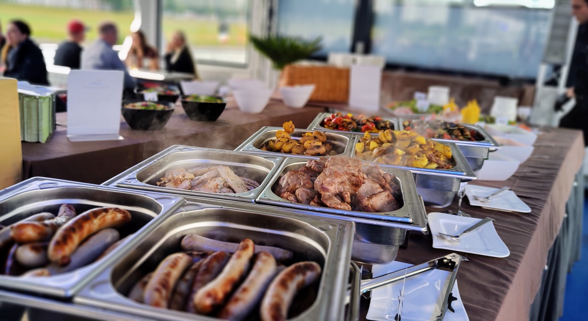 Frisch gegrilltes Fleisch